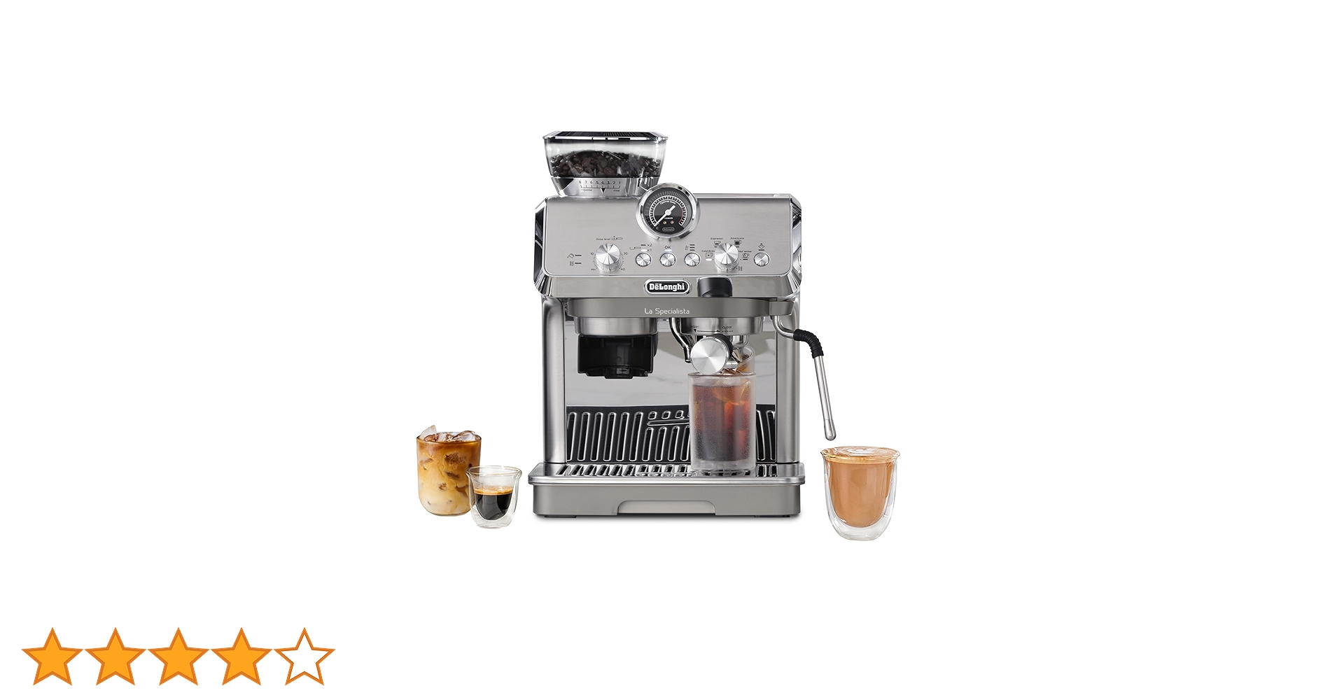 DeLonghi La Specialista エスプレッソマシン Amazon.com: De'Longhi La Specialista Espresso Machine with